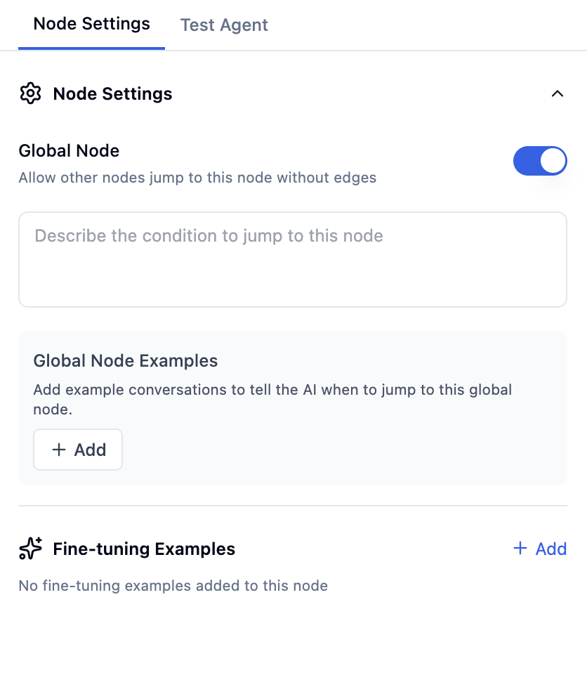 Global node representation for Logic Split